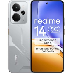 REALME 14 5G 6,67" 8/256GB AMOLED 120Hz FHD+ BT5.4 WIFI6 NEXT AI UI6.0