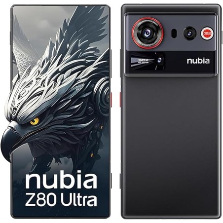 NUBIA Z80 ULTRA 5G 6,85" 16/512GB AMOLED 144Hz BT6.0 WIFI7 GPS NebulaAI OS