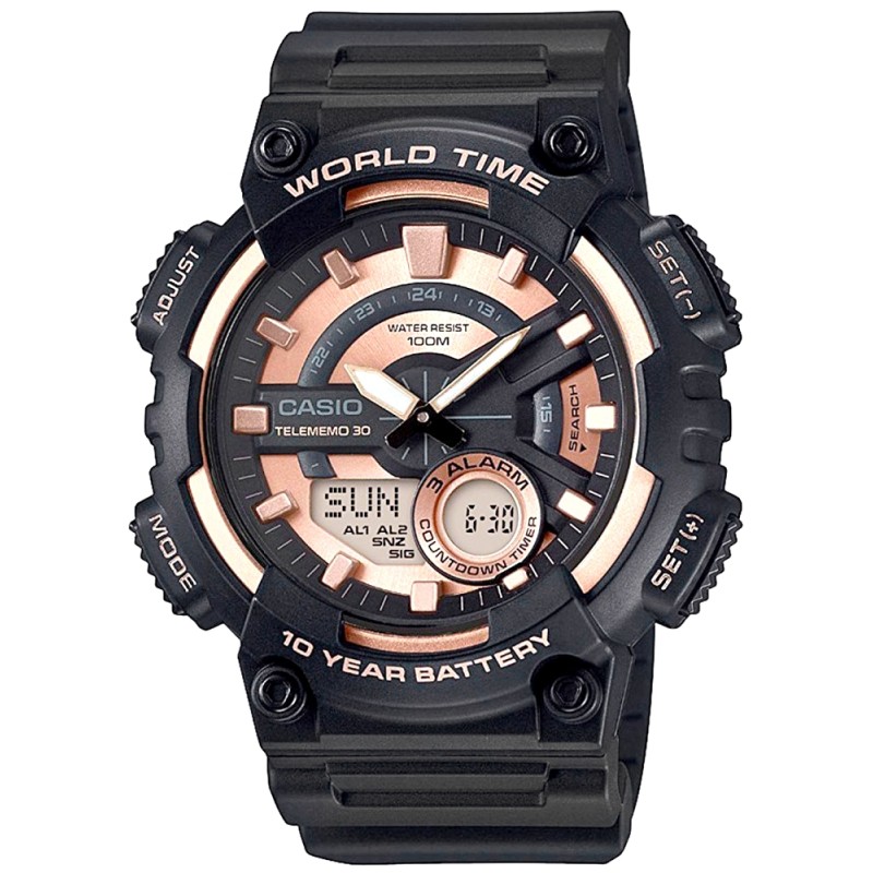 Zegarek Męski CASIO Gerton AEQ-110W-1A3VDF + BOX