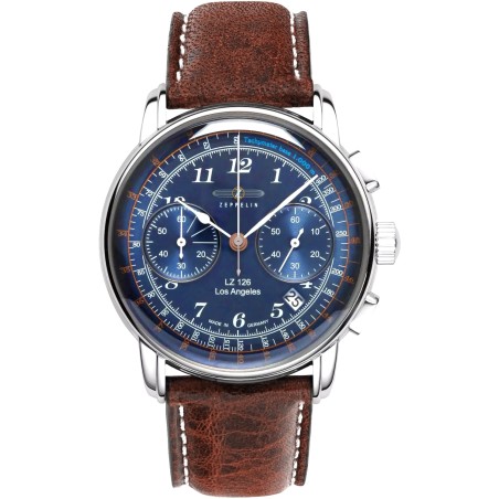Zegarek Męski ZEPPELIN Los Angeles LZ 126 7614-3 + BOX