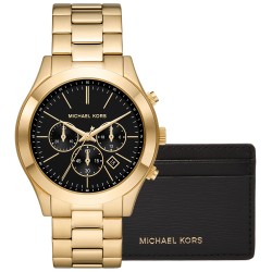 Zegarek Męski + Etui na karty MICHAEL KORS MK1076SET + BOX