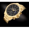 Zegarek Męski Giewont Chronograph Sapphire Złoto Czarny GW9460-B4