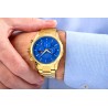 Zegarek Męski Giewont Chronograph Sapphire Złoto Niebieski GW9460-B5