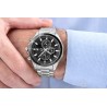 Zegarek Męski Giewont Chronograph Sapphire Srebrny GW7290-B2