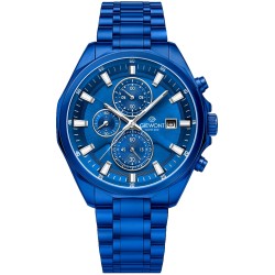 Zegarek Męski Giewont Chronograph Sapphire Niebieski GW7290-B5