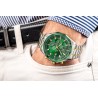 Zegarek Męski Giewont Chronograph Sapphire Srebrno Zielony GW7290-B7