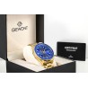 Zegarek Męski Giewont Chronograph Sapphire Złoto Niebieski GW7290-B6