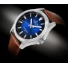 Zegarek Męski Giewont Elegance Sapphire Brązowo Niebieski GW5160-A4