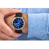 Zegarek Męski Giewont Elegance Sapphire Czarno Niebieski GW5160-A6