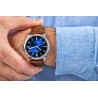 Zegarek Męski Giewont Elegance Sapphire Brązowo Niebieski GW5160-A7