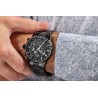 Zegarek Męski Giewont Chronograph Sapphire Czarny GW4580-B1