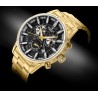 Zegarek Męski Giewont Chronograph Sapphire Złoto Czarny GW4580-B4
