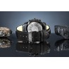 Zegarek Męski Giewont Chronograph Sapphire Czarny GW5630-A1