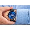 Zegarek Męski Giewont Chronograph Sapphire Czarno Niebieski GW5630-A3