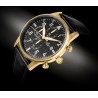 Zegarek Męski Giewont Chronograph Sapphire Czarno Złoty GW5630-A4