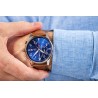 Zegarek Męski Giewont Chronograph Sapphire Brązowo Niebieski GW5630-A6
