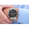 Zegarek Męski Giewont Chronograph Sapphire Srebrny GW3970-B2