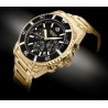 Zegarek Męski Giewont Chronograph Sapphire Złoto Czarny GW3970-B7