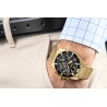 Zegarek Męski Giewont Chronograph Sapphire Złoto Czarny GW3970-B7