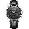Zegarek Męski Giewont Chronograph Sapphire Czarno Srebrny GW6310-A2