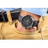 Zegarek Męski Giewont Chronograph Sapphire Czarno Srebrny GW6310-A2