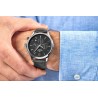 Zegarek Męski Giewont Chronograph Sapphire Czarno Srebrny GW6310-A2