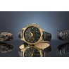 Zegarek Męski Giewont Chronograph Sapphire Czarno Złoty GW6310-A4