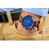 Zegarek Męski Giewont Chronograph Sapphire Brązowo Niebieski GW6310-A5