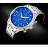 Zegarek Męski Giewont Chronograph Sapphire Srebrno Niebieski GW6310-B3