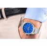 Zegarek Męski Giewont Chronograph Sapphire Srebrno Niebieski GW6310-B3