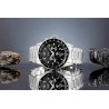 Zegarek Męski Giewont Chronograph Sapphire Srebrno Czarny GW3520-B2
