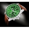 Zegarek Męski Giewont Chronograph Sapphire Brązowo Zielony GW3520-A6