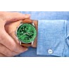 Zegarek Męski Giewont Chronograph Sapphire Brązowo Zielony GW3520-A6