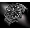 Zegarek Męski Giewont Chronograph Sapphire Czarny GW8720-B1