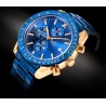 Zegarek Męski Giewont Chronograph Sapphire Niebiesko Miedziany GW8720-B5