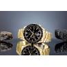 Zegarek Męski Giewont Chronograph Sapphire Złoto Czarny GW8720-B4
