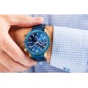 Zegarek Męski Giewont Chronograph Sapphire Niebiesko Miedziany GW8720-B5