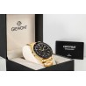 Zegarek Męski Giewont Chronograph Sapphire Złoto Czarny GW8720-B4