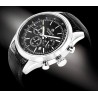 Zegarek Męski Giewont Chronograph Sapphire Srebrno Czarny GW7650-A2