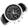 Zegarek Męski Giewont Chronograph Sapphire Srebrno Czarny GW7650-A2