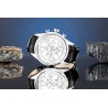 Zegarek Męski Giewont Chronograph Sapphire Srebrny GW7650-A1