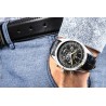 Zegarek Męski Giewont Chronograph Sapphire Srebrno Czarny GW7650-A2