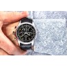 Zegarek Męski Giewont Chronograph Sapphire Srebrno Czarny GW7650-A2