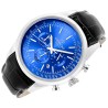 Zegarek Męski Giewont Chronograph Sapphire Srebrno Niebieski GW7650-A3