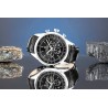 Zegarek Męski Giewont Chronograph Sapphire Srebrno Czarny GW7650-A2