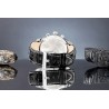 Zegarek Męski Giewont Chronograph Sapphire Srebrno Czarny GW7650-A2