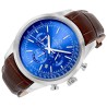 Zegarek Męski Giewont Chronograph Sapphire Srebrno Niebieski GW7650-A5