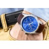 Zegarek Męski Giewont Chronograph Sapphire Srebrno Niebieski GW7650-A5