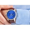 Zegarek Męski Giewont Chronograph Sapphire Srebrno Niebieski GW7650-A5