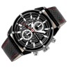 Zegarek Męski Giewont Chronograph Sapphire Czarny GW8810-A1
